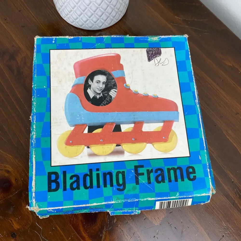 Retro Inline Roller Skate Rollerblade Photo Frame  2